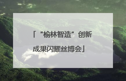 “榆林智造”创新成果闪耀丝博会