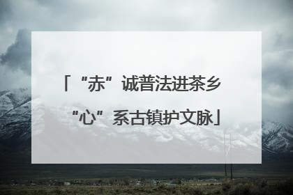 “赤”诚普法进茶乡 “心”系古镇护文脉
