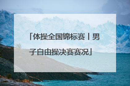 体操全国锦标赛丨男子自由操决赛赛况