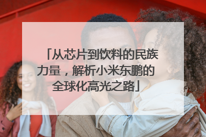 从芯片到饮料的民族力量，解析小米东鹏的全球化高光之路