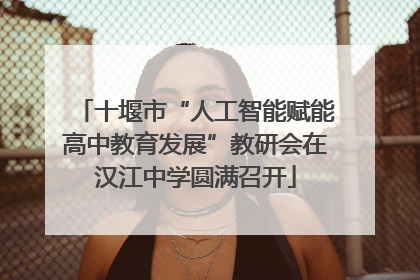十堰市“人工智能赋能高中教育发展”教研会在汉江中学圆满召开