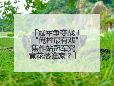 冠军争夺战！“俺村最有戏” 焦作站冠军究竟花落谁家？