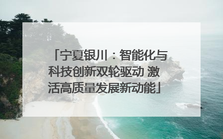 宁夏银川：智能化与科技创新双轮驱动 激活高质量发展新动能