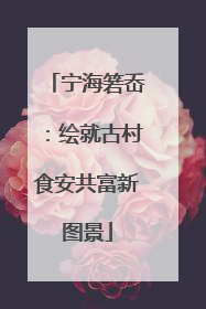宁海箬岙：绘就古村食安共富新图景