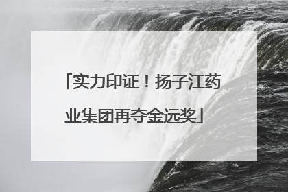 实力印证！扬子江药业集团再夺金远奖