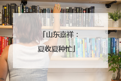 山东嘉祥：夏收夏种忙