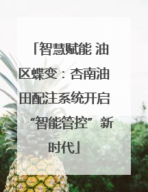 智慧赋能 油区蝶变：杏南油田配注系统开启“智能管控”新时代