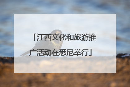江西文化和旅游推广活动在悉尼举行