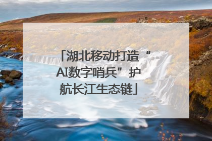 湖北移动打造“AI数字哨兵”护航长江生态链
