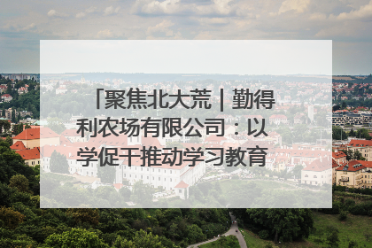 聚焦北大荒｜勤得利农场有限公司：以学促干推动学习教育“升温提速”