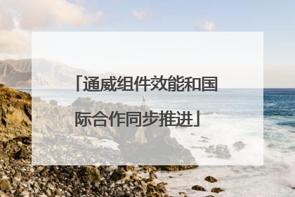 通威组件效能和国际合作同步推进
