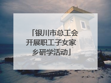 银川市总工会开展职工子女家乡研学活动
