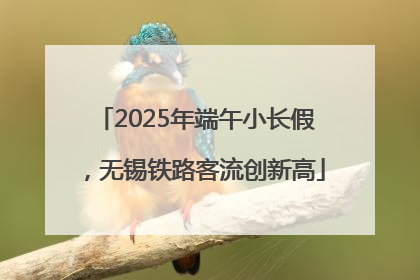2025年端午小长假，无锡铁路客流创新高